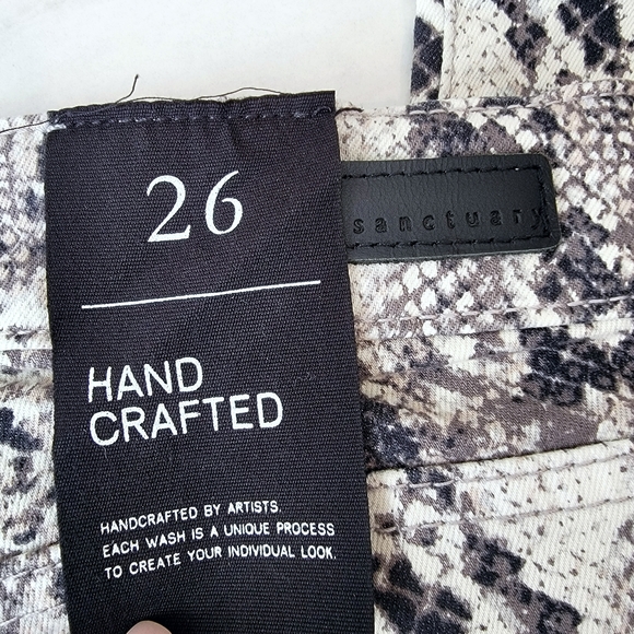Sanctuary Denim Print Jeans NWT - Picture 7 of 13